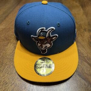 Supreme New Era GOAT Fitted Baseball Hat Cap 03/22 Size 7 1/8 NWOT